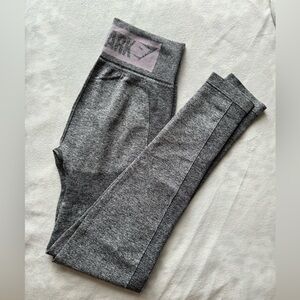 Gray Women's High-Waisted Leggings